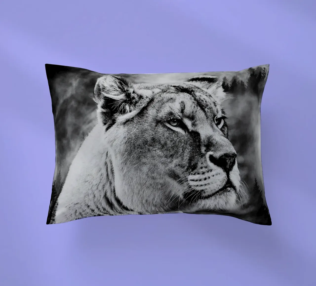 Lion Forest cuscino da Mateo