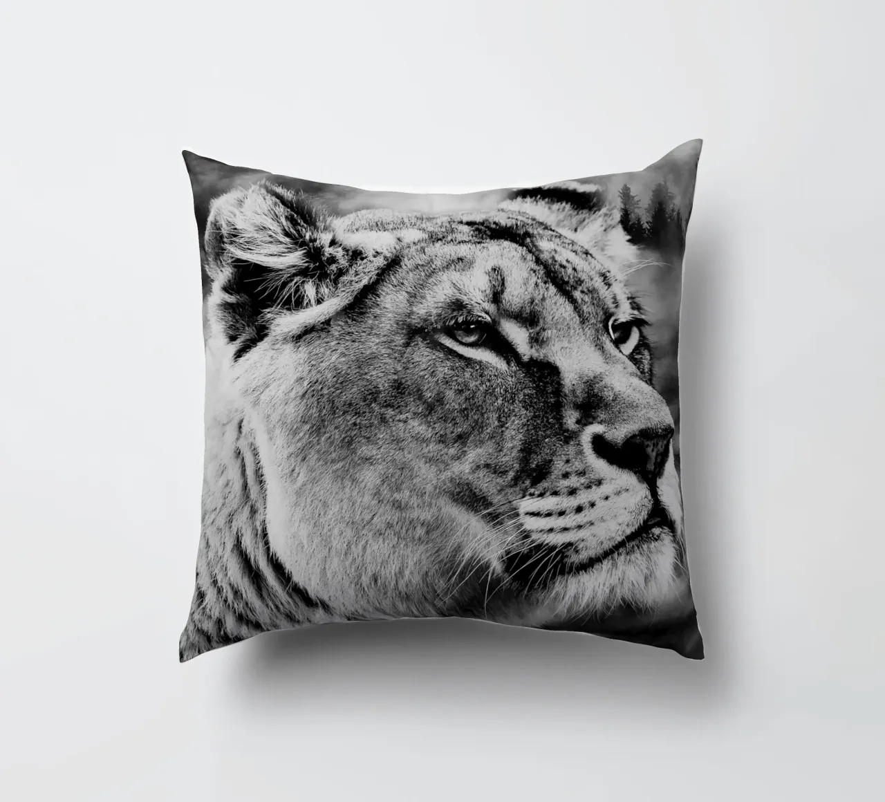 Lion Forest cuscino da Mateo