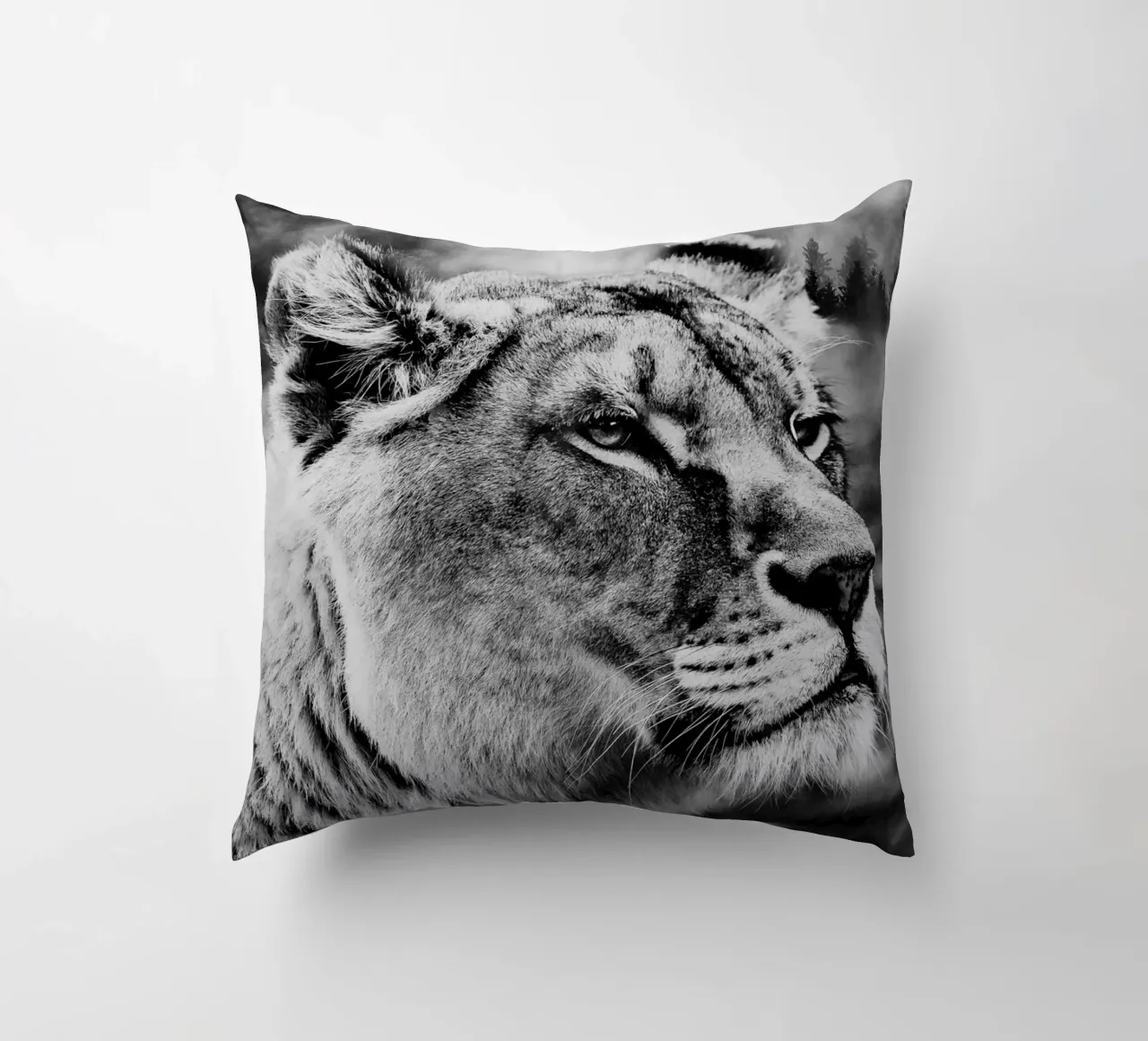Lion Forest cuscino da Mateo
