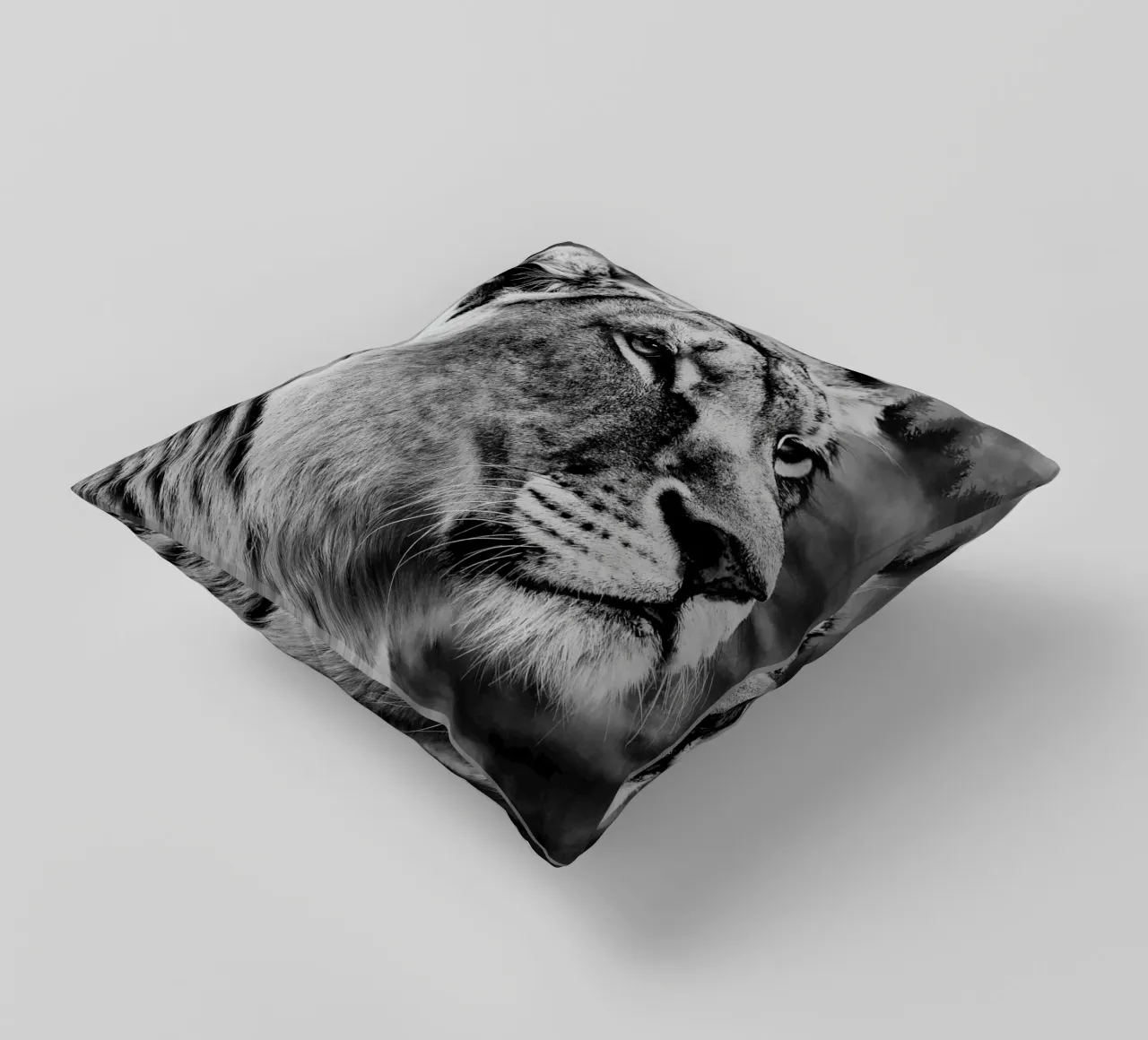 Lion Forest cuscino da Mateo