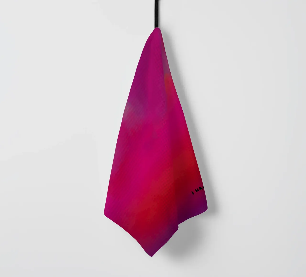 Pittura astratta - Ho amore da dare canovaccio da cucina da Illustration Raissa Oltmanns