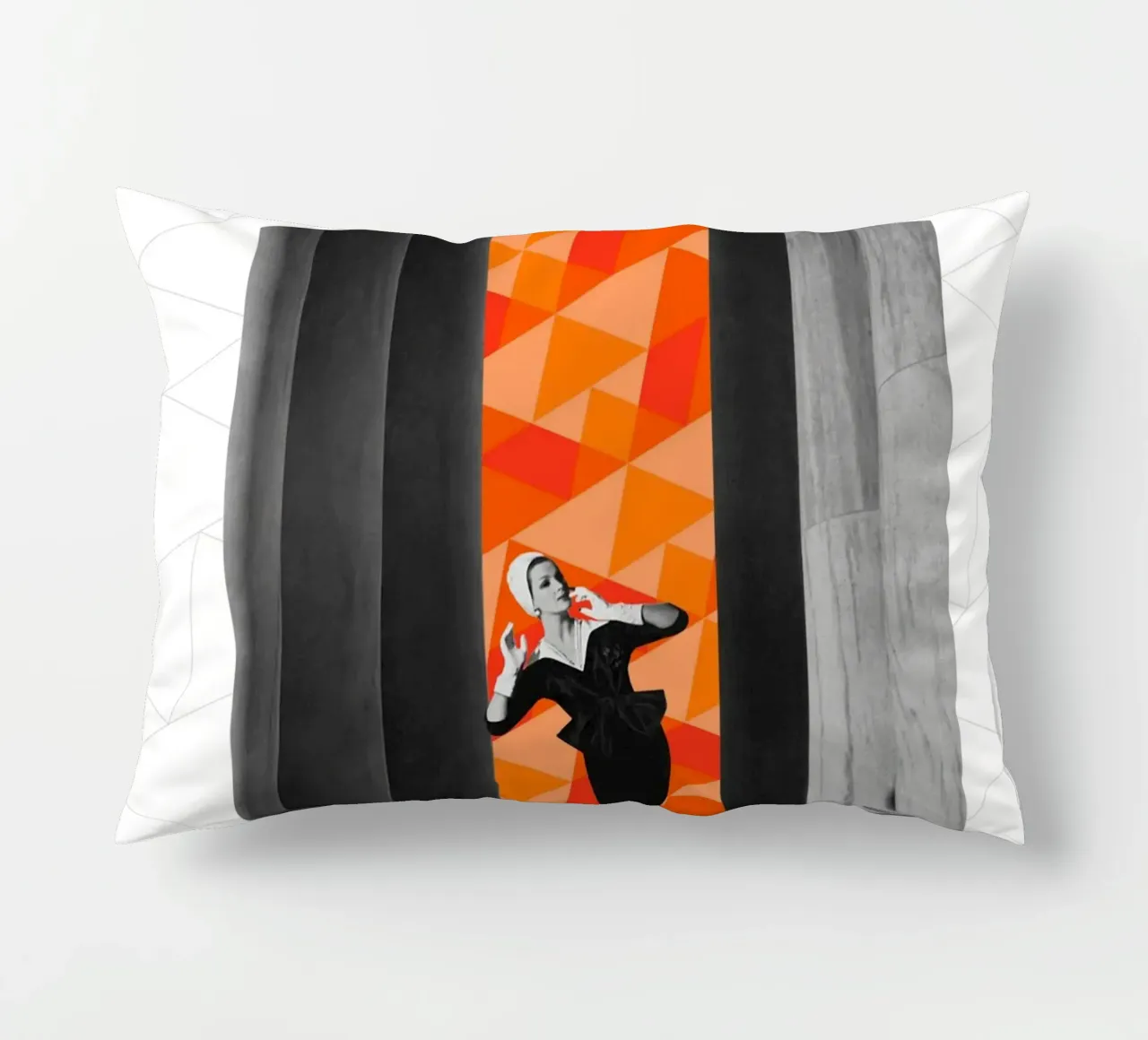Fashion and Geometry 9 cuscino da DesmondBates