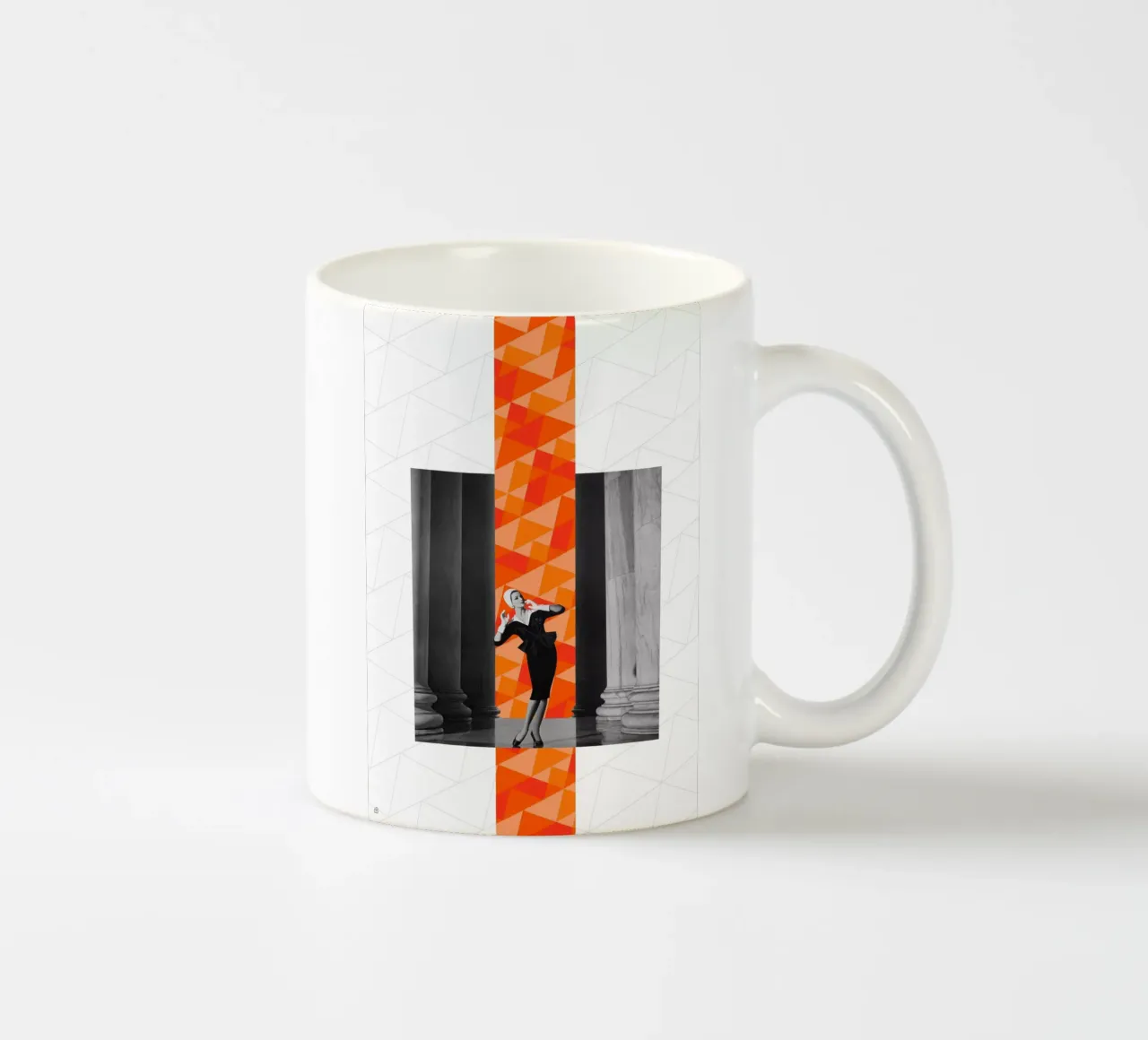 Fashion and Geometry 9 tazza in ceramica da DesmondBates