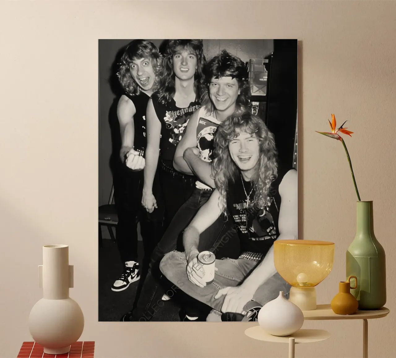Megadeth plexiglass da Type & Tape