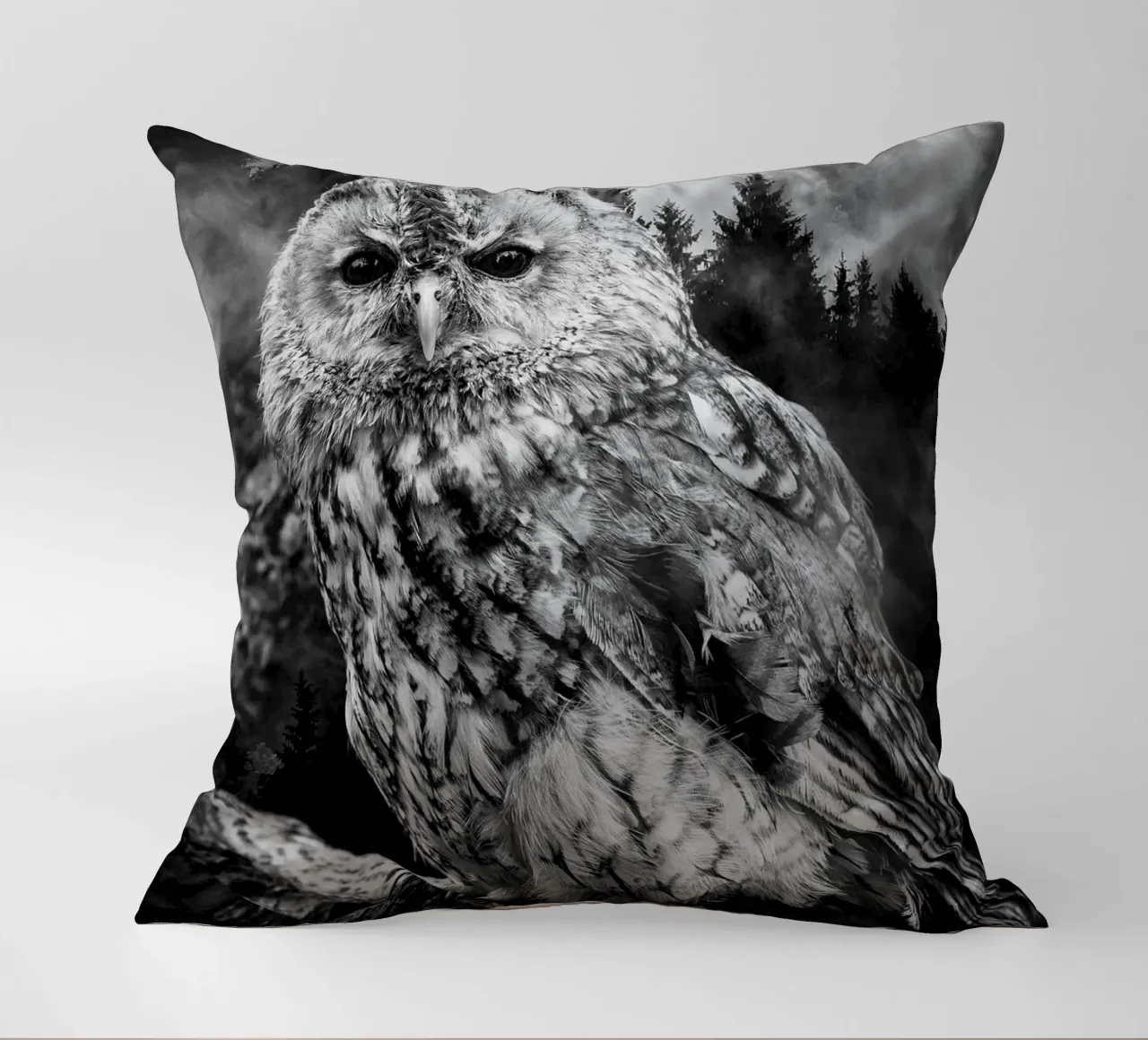 Owl Forest cuscino da Mateo