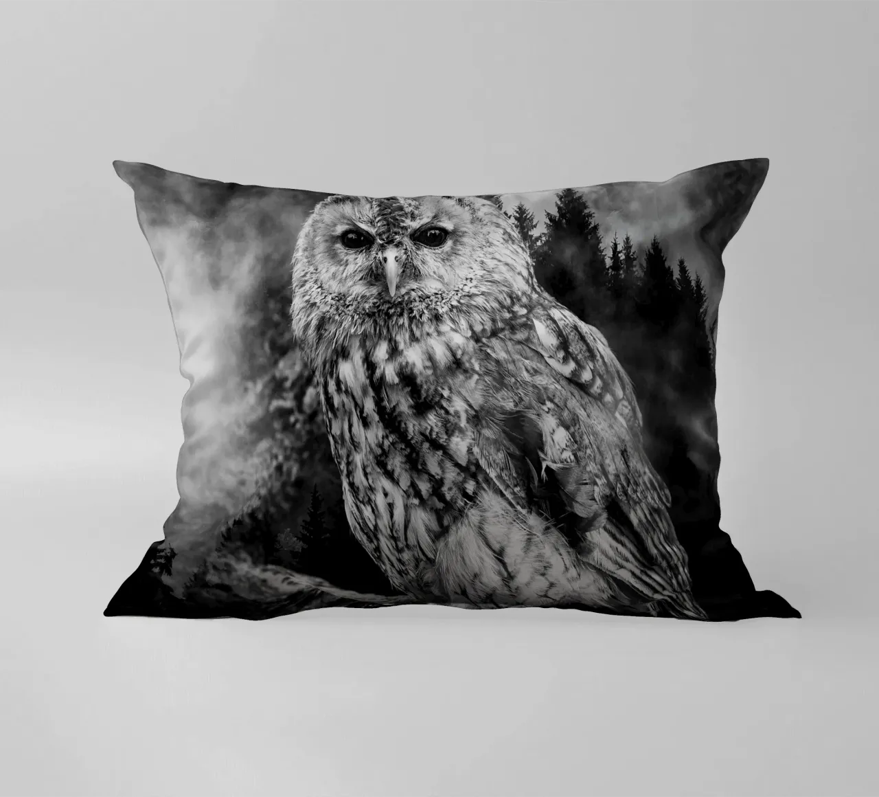 Owl Forest cuscino da Mateo