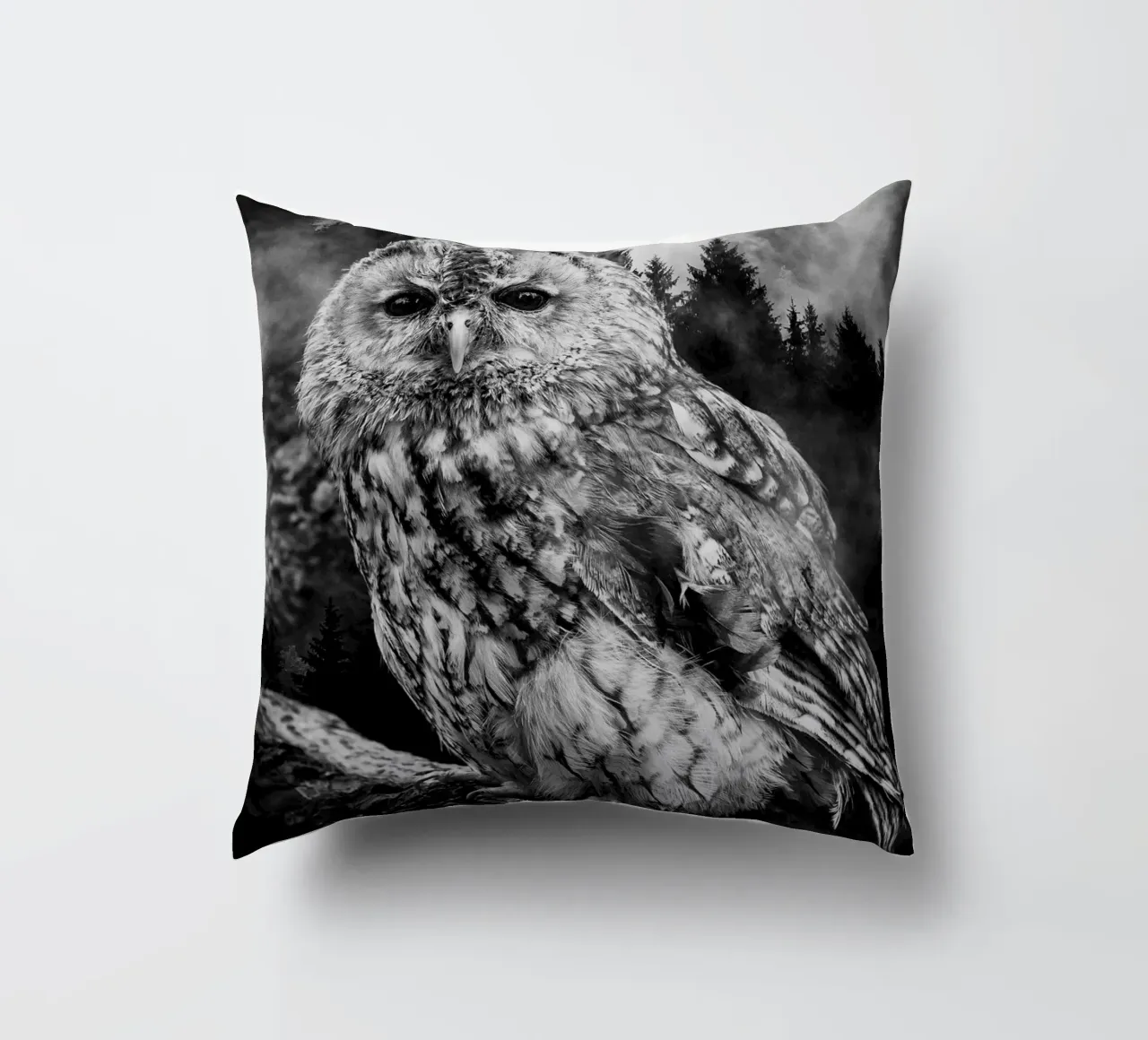 Owl Forest cuscino da Mateo