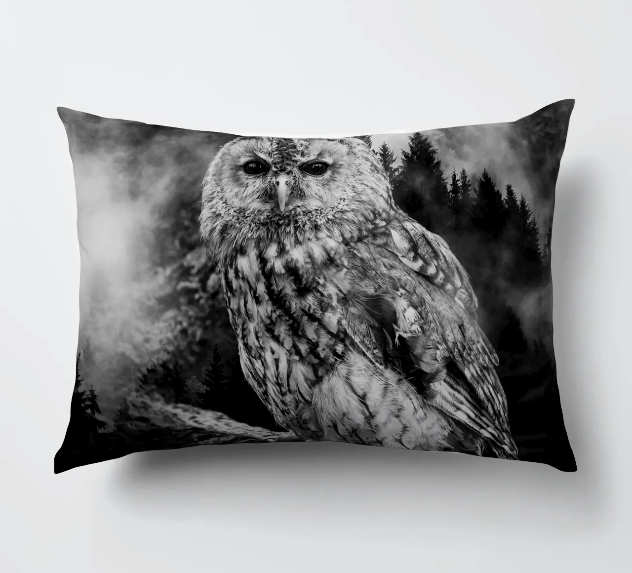 Owl Forest cuscino da Mateo