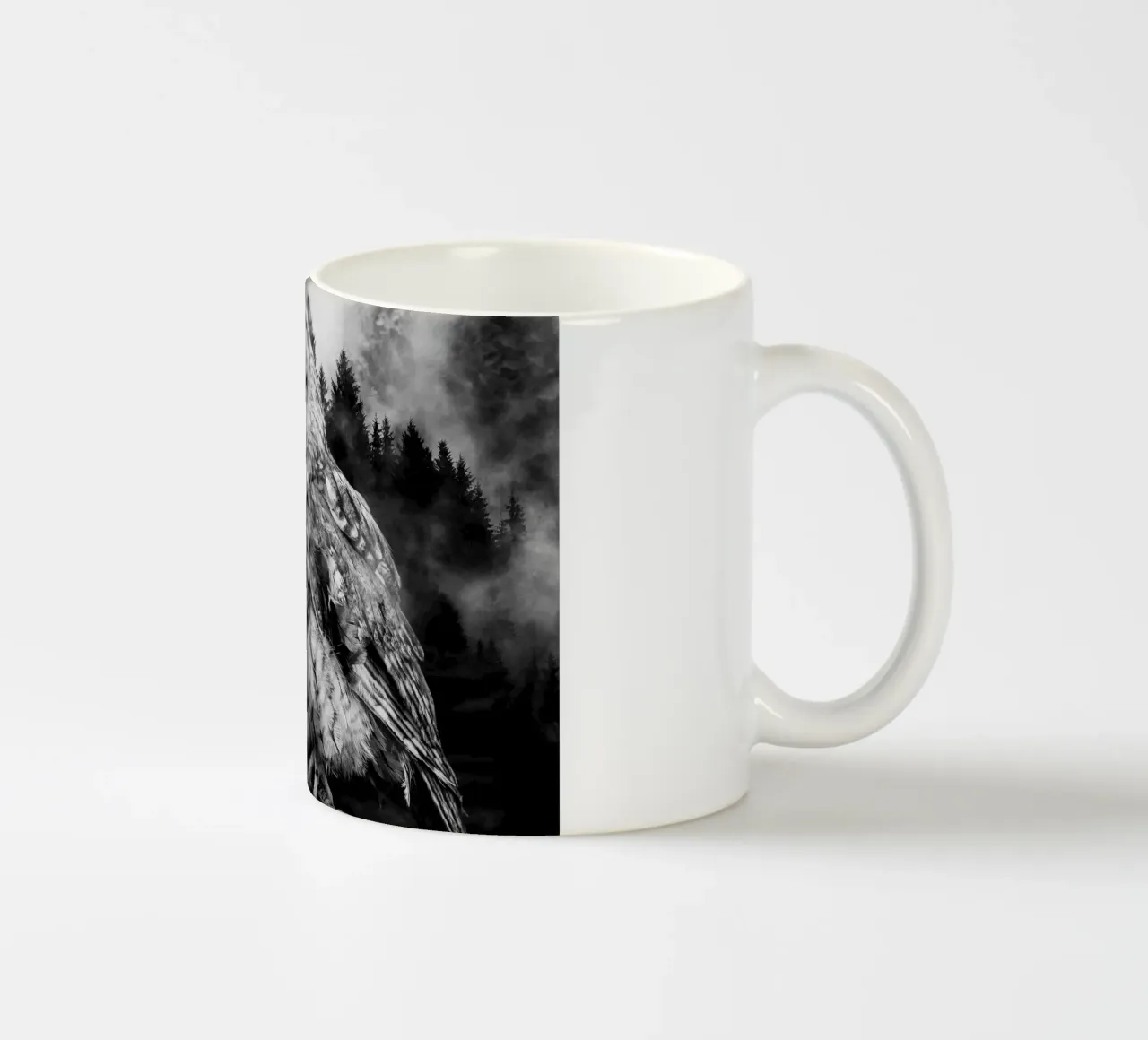 Owl Forest tazza in ceramica da Mateo