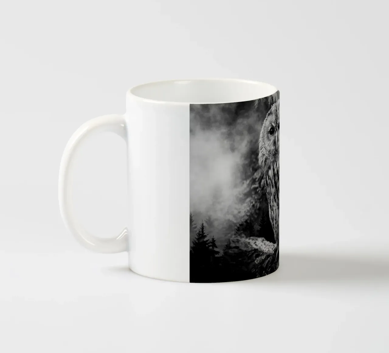 Owl Forest tazza in ceramica da Mateo