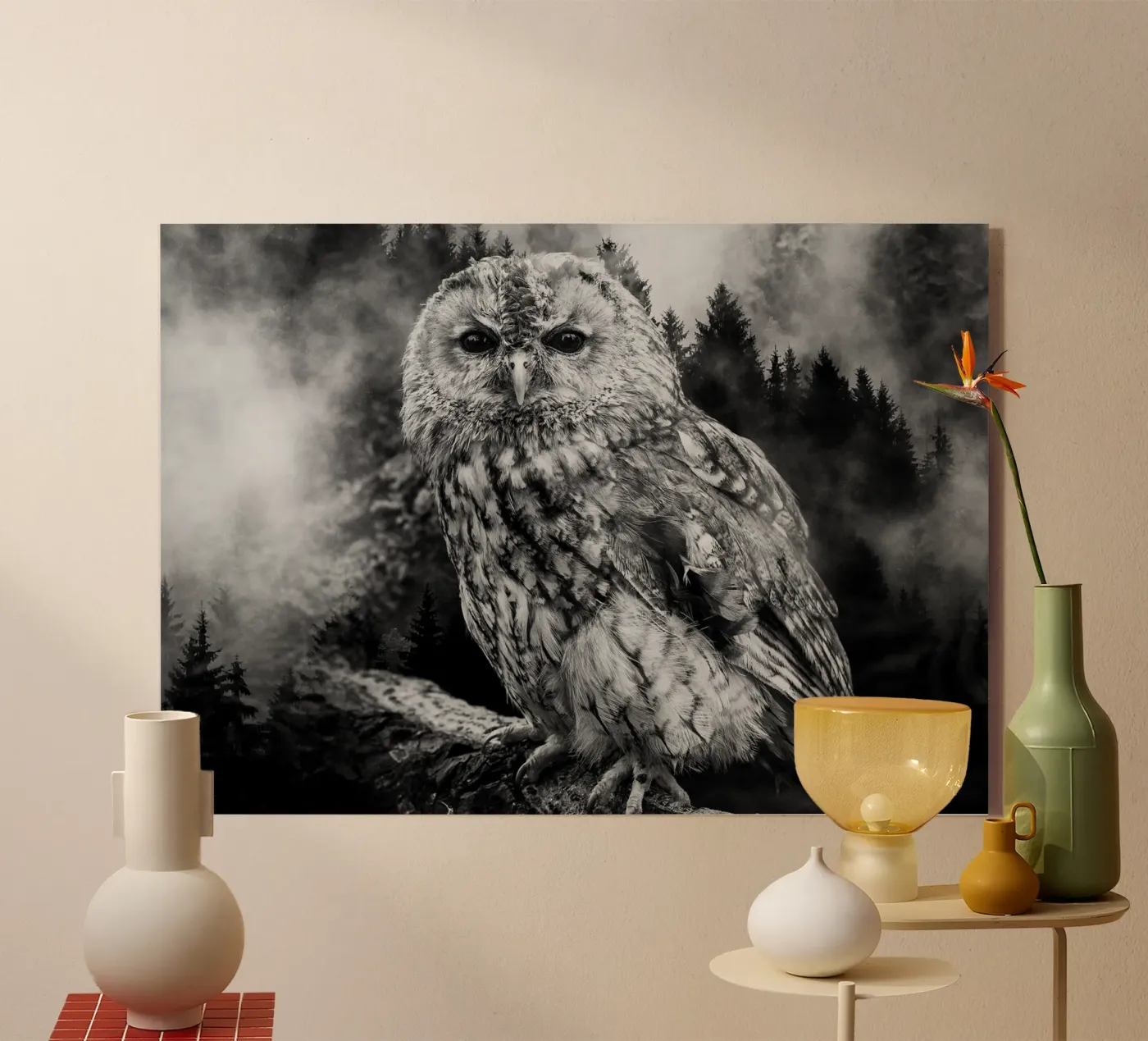 Owl Forest plexiglas de Mateo