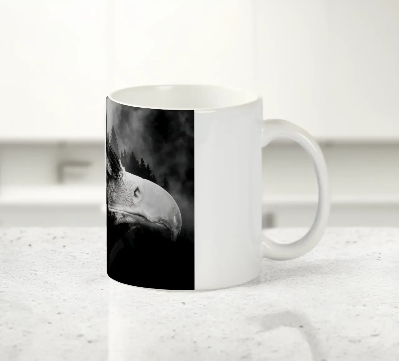 Eagle Forest tazza in ceramica da Mateo