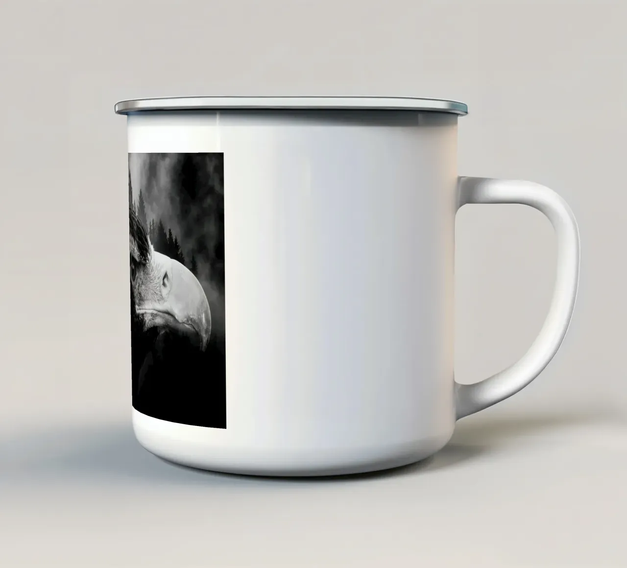 Eagle Forest tazza in smalto da Mateo