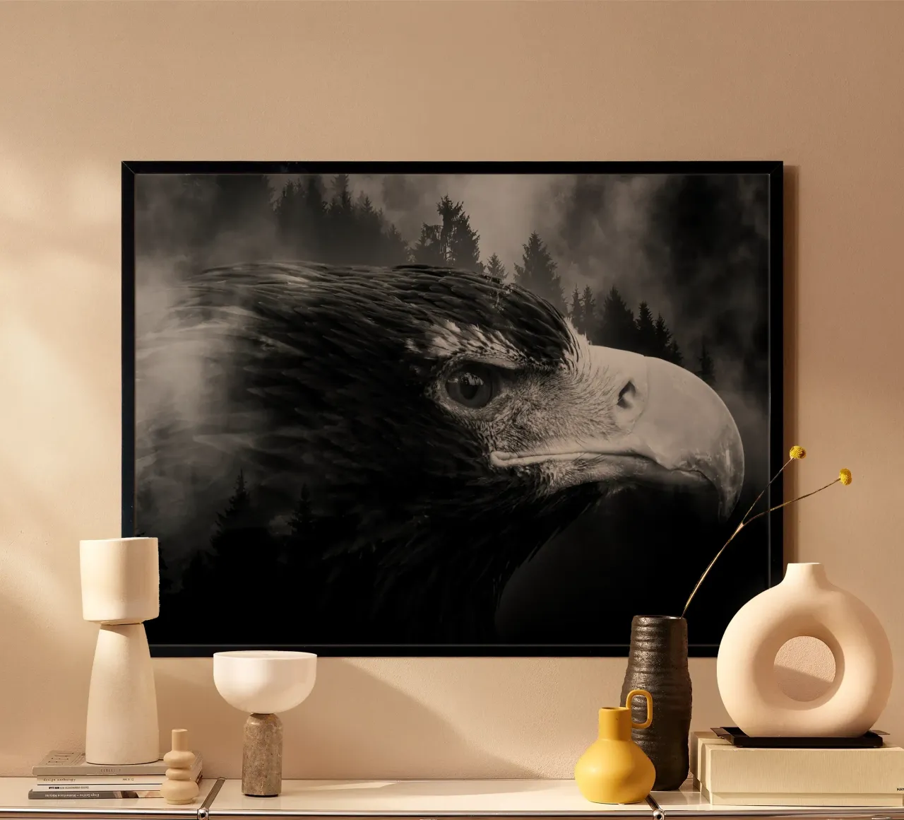 Eagle Forest carta hahnemühle da Mateo
