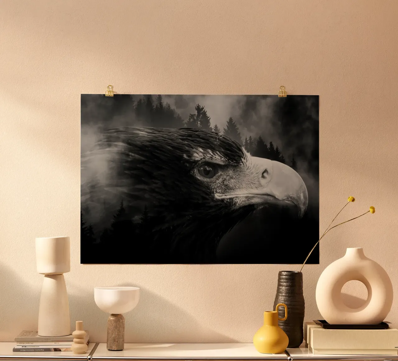 Eagle Forest carta hahnemühle da Mateo