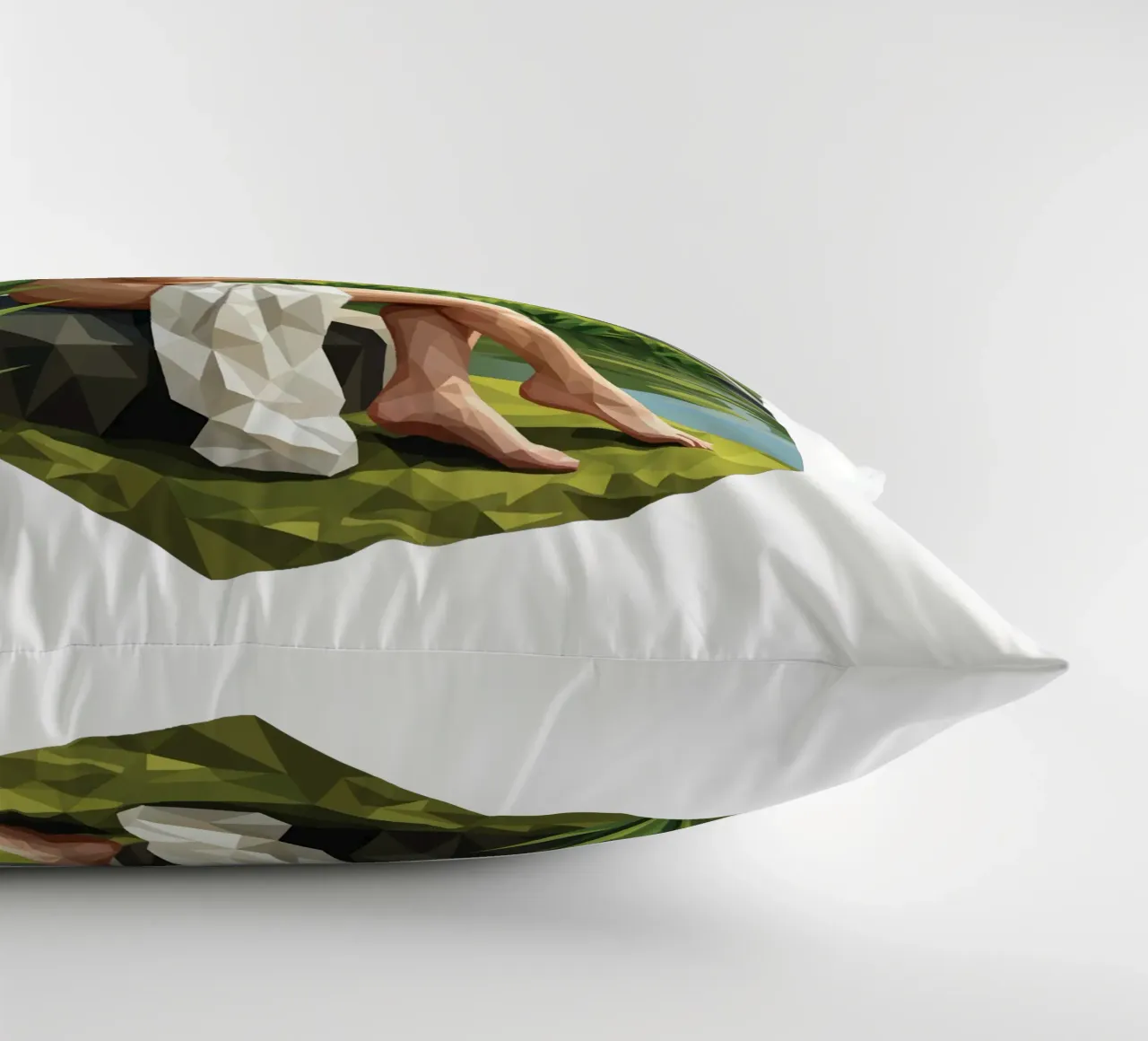 L'iris profumata Lowpoly cuscino da Low Profile