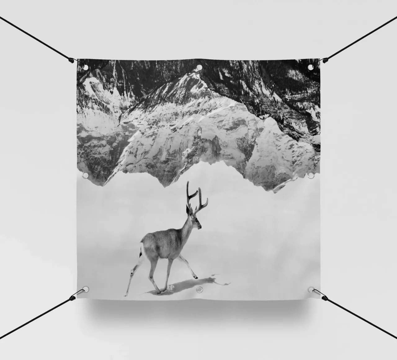 Deer Mountains telo in pvc da Mateo