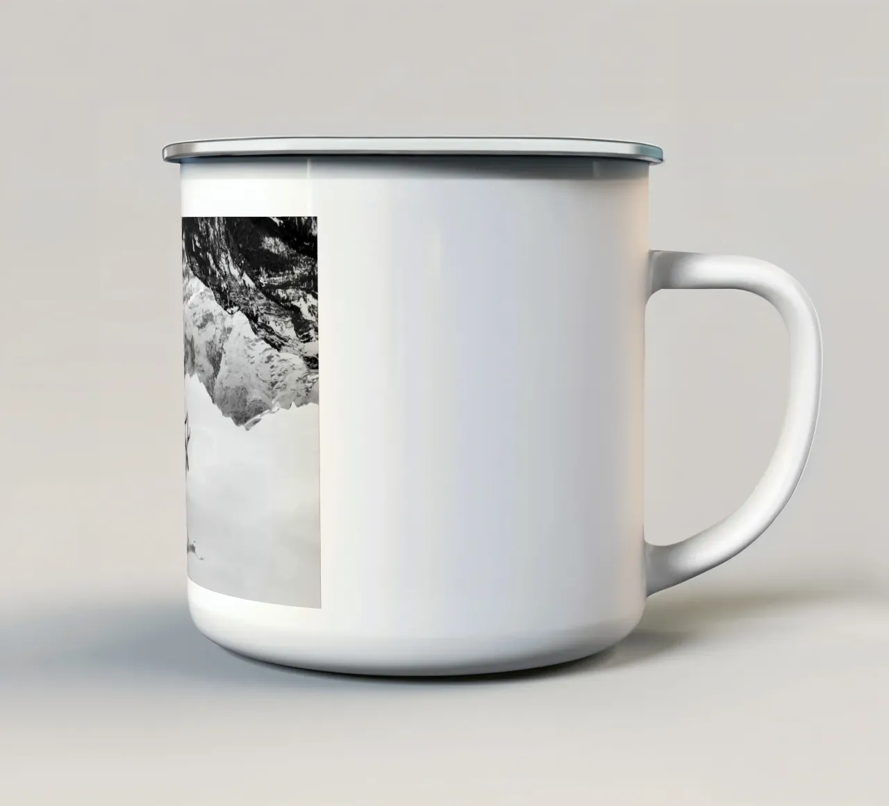 Deer Mountains tazza in smalto da Mateo