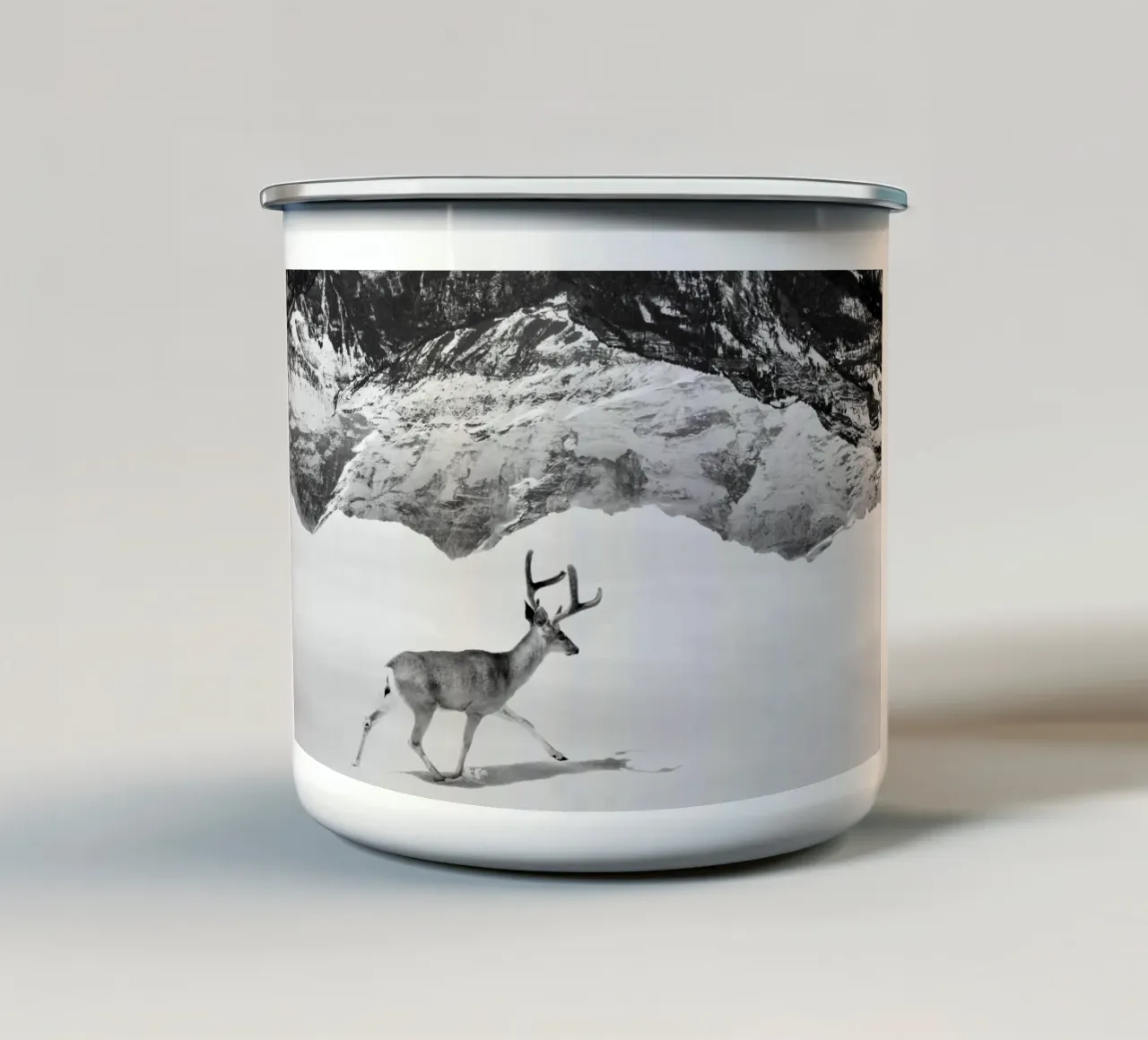 Deer Mountains tazza in smalto da Mateo