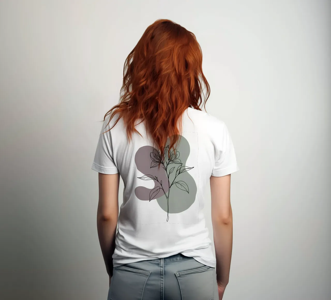 Dessin au trait minimaliste d'une seule fleur d'azalée t-shirt de Bloom And Brush