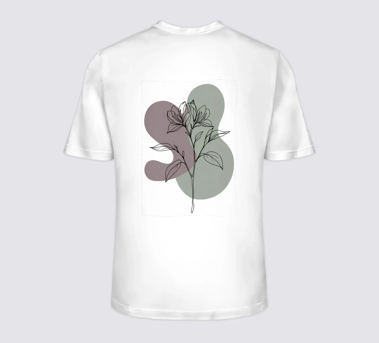 Dessin au trait minimaliste d'une seule fleur d'azalée t-shirt de Bloom And Brush