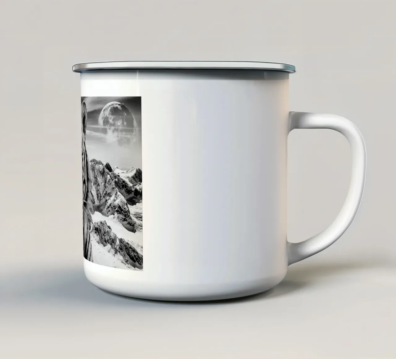 Tiger Mountains tazza in smalto da Mateo
