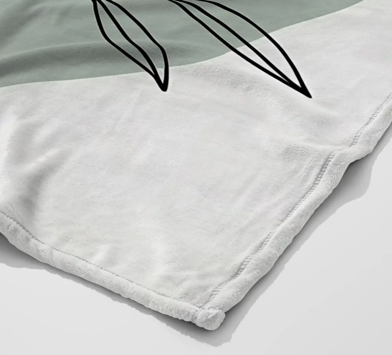 Line art minimalista di un singolo fiore di azalea coperta in pile da Bloom And Brush