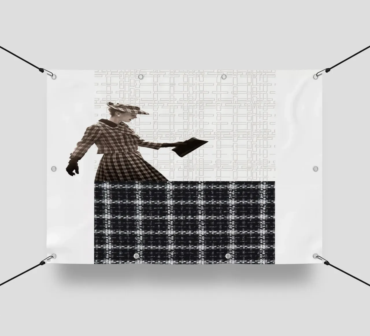 Fashion and Geometry 11 telo in pvc da DesmondBates