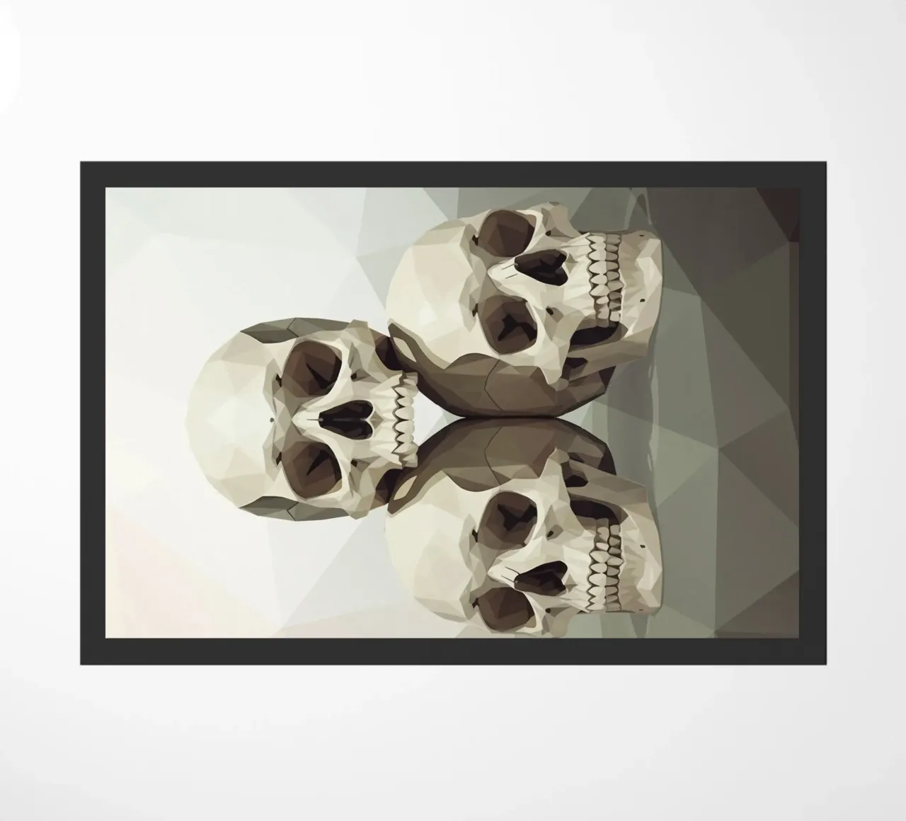 Piramide di teschi Low Poly zerbino da Low Profile