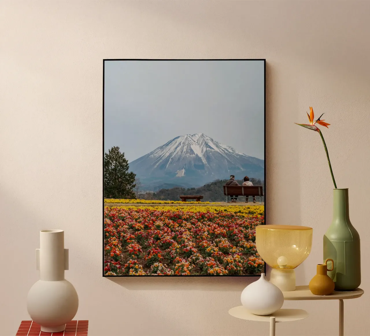 Fiori del Monte Daisen in Giappone plexiglass da Marcel Bisig