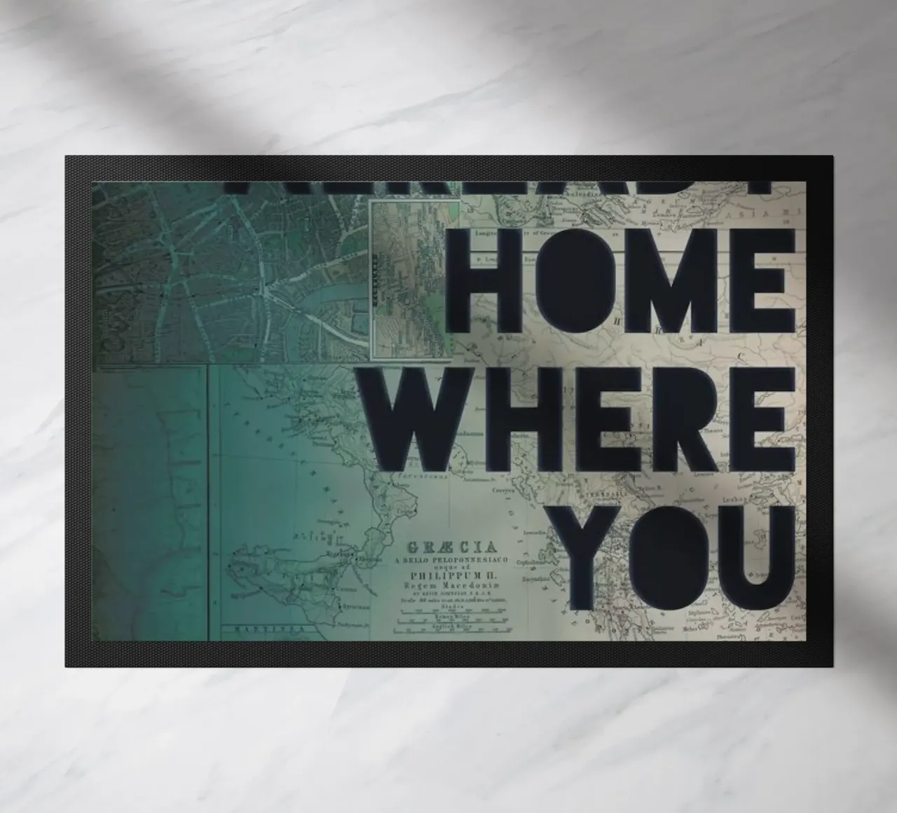 Home deurmat van Leah Flores