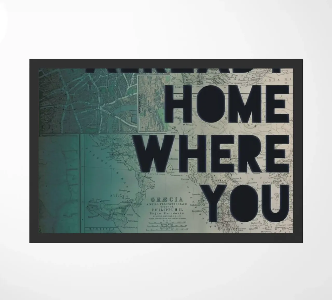 Home deurmat van Leah Flores