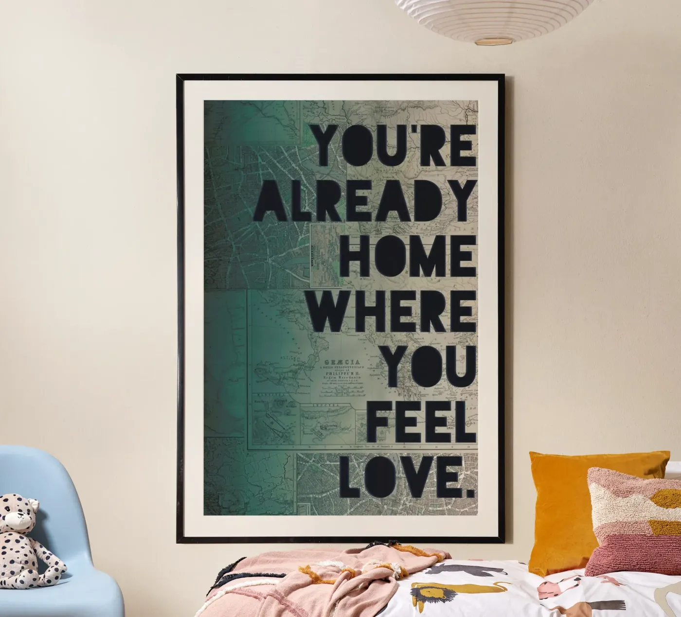 Home poster van Leah Flores