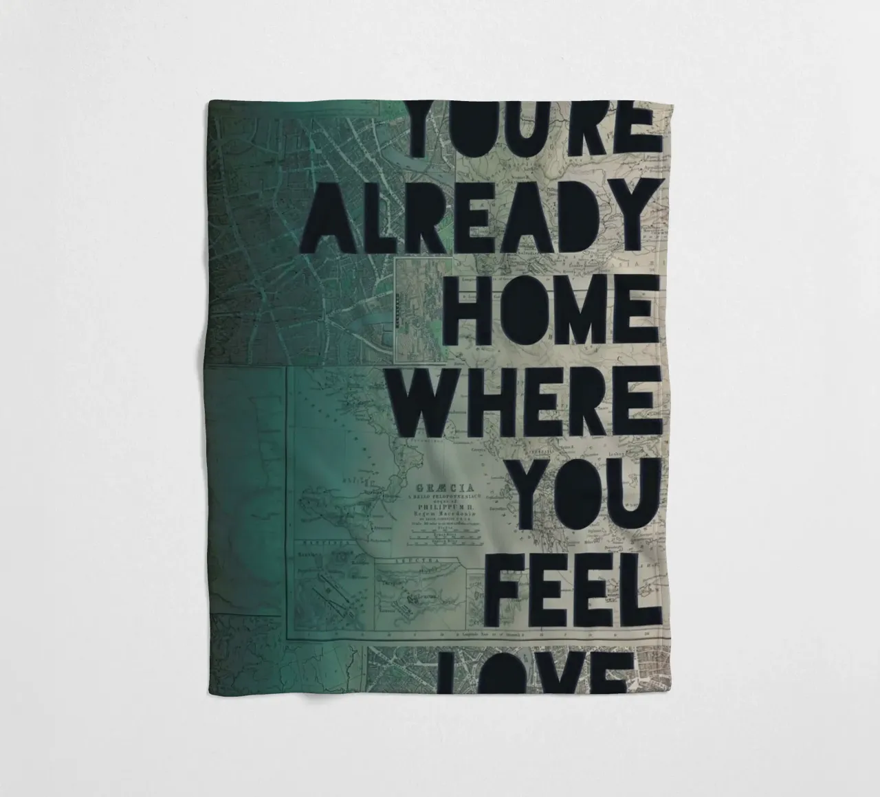 Home Fleecedecke von Leah Flores