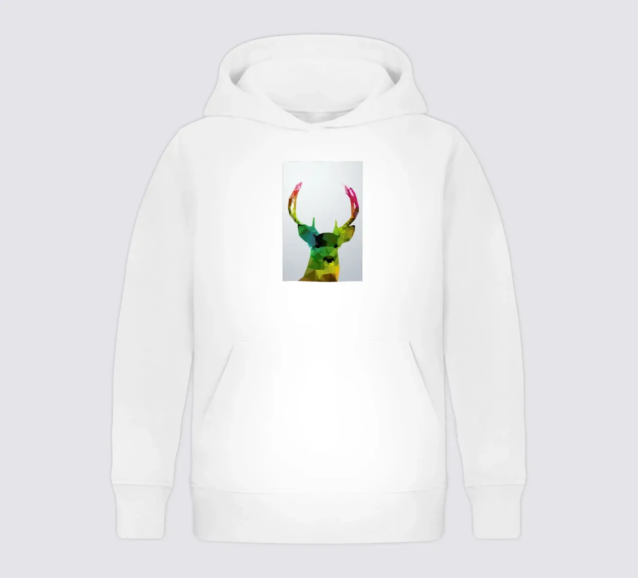 Crystal Deer kids hoodie by Three Of The Possessed