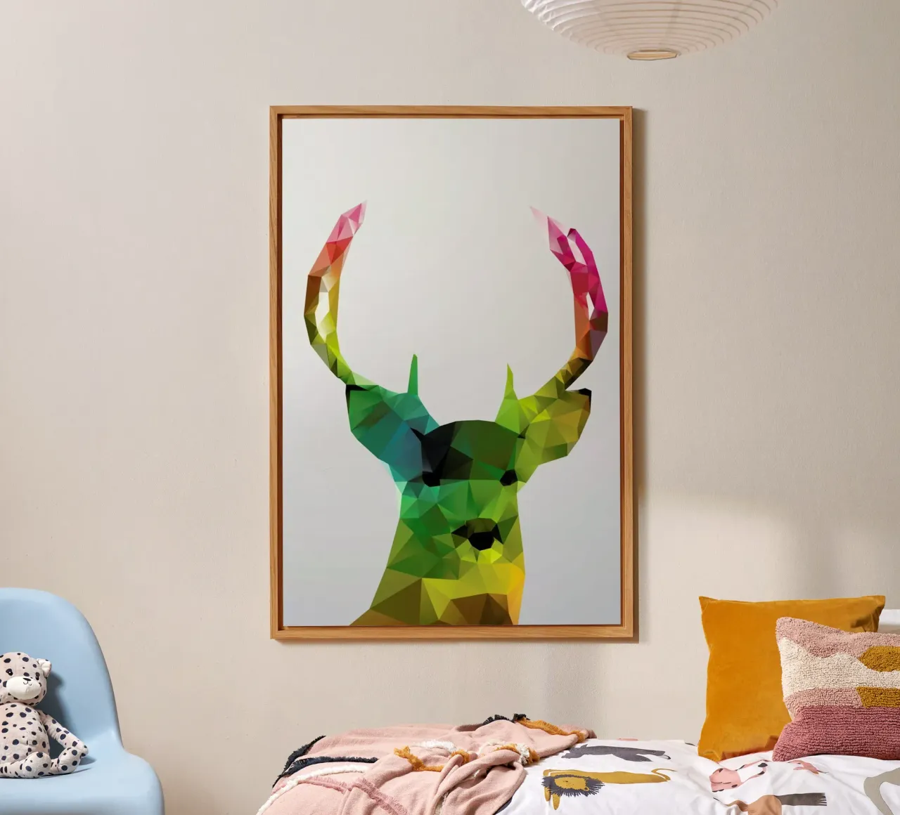 Crystal Deer alu-dibond by Three Of The Possessed