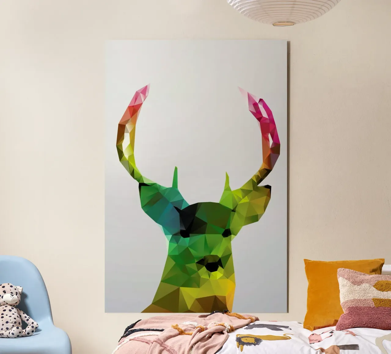 Crystal Deer alu-dibond by Three Of The Possessed