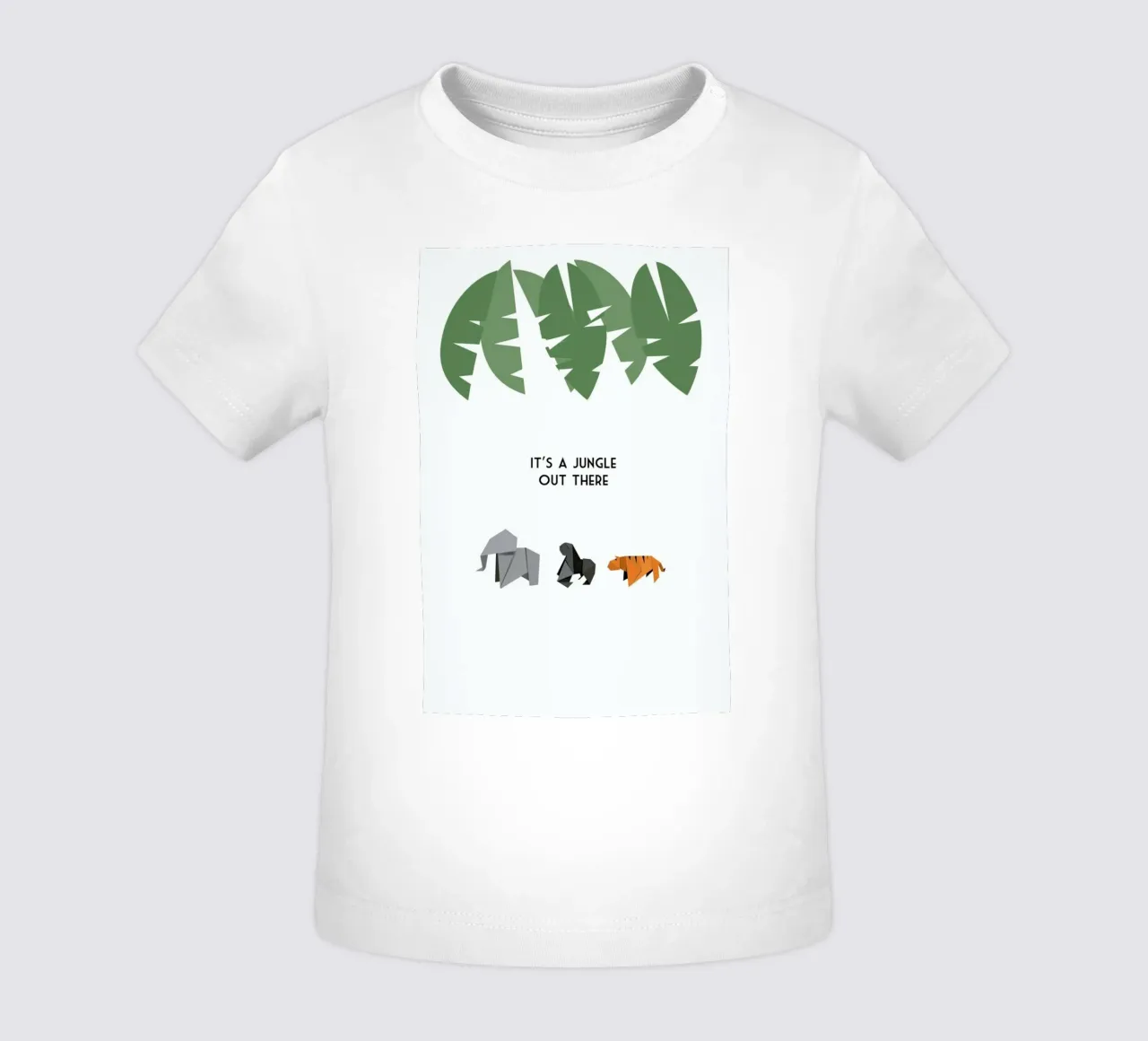 Jungle baby t-shirt by Trabolt Design