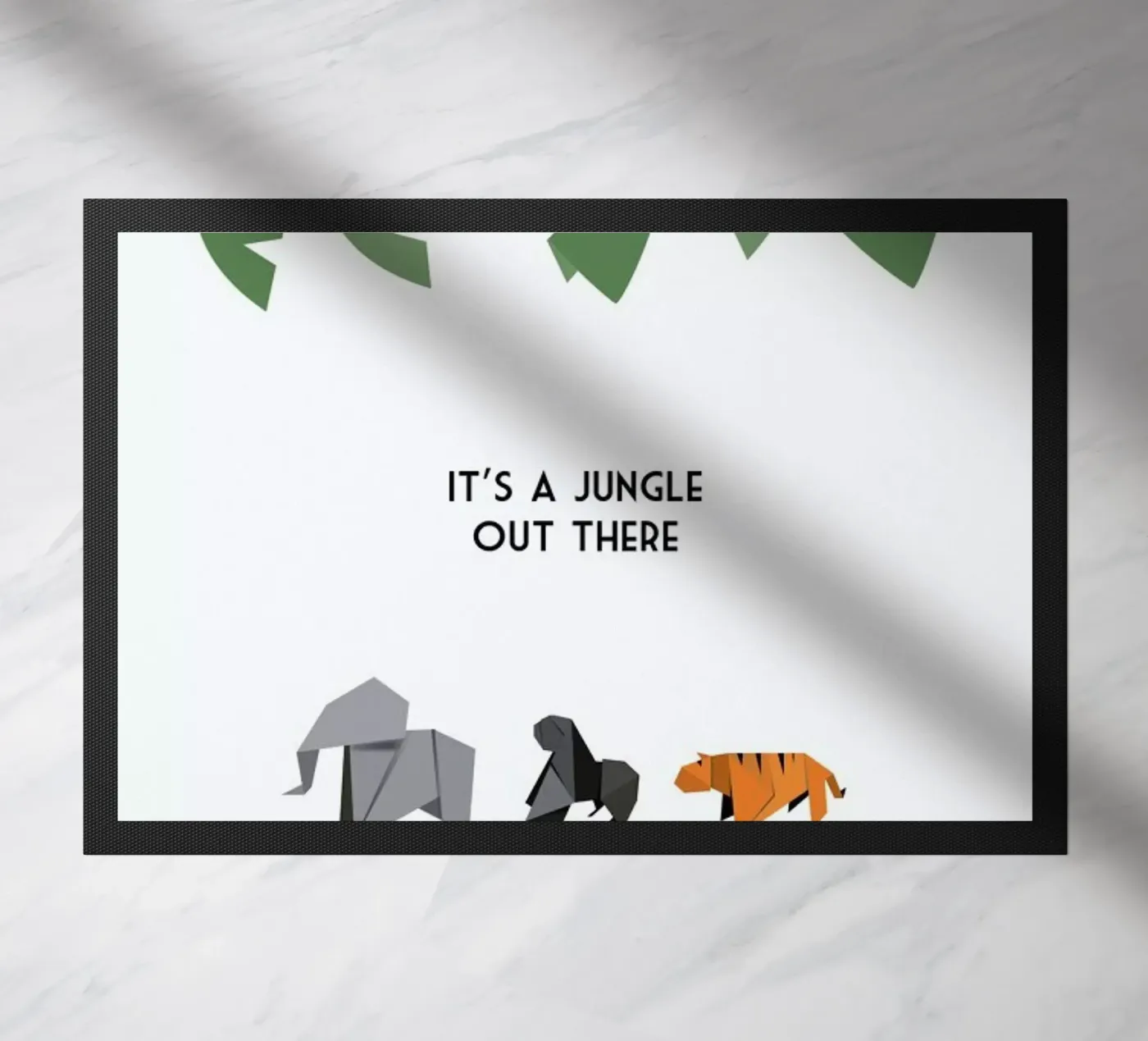 Jungle deurmat van Trabolt Design