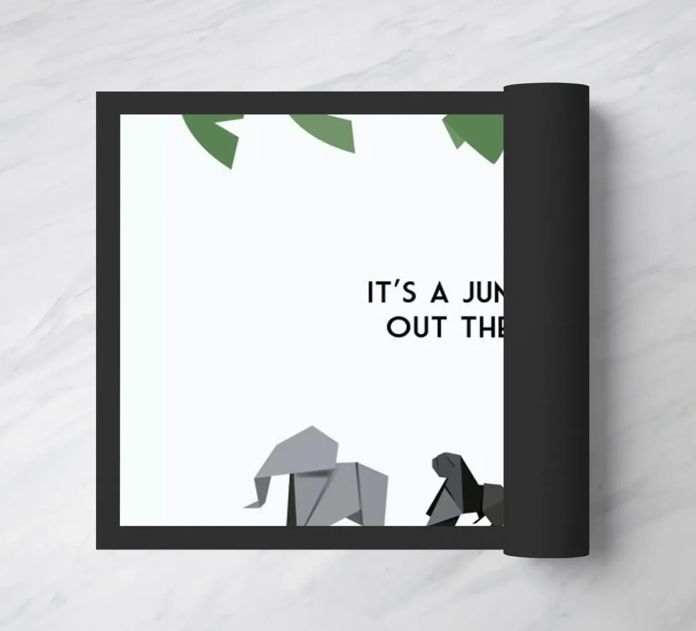 Jungle deurmat van Trabolt Design