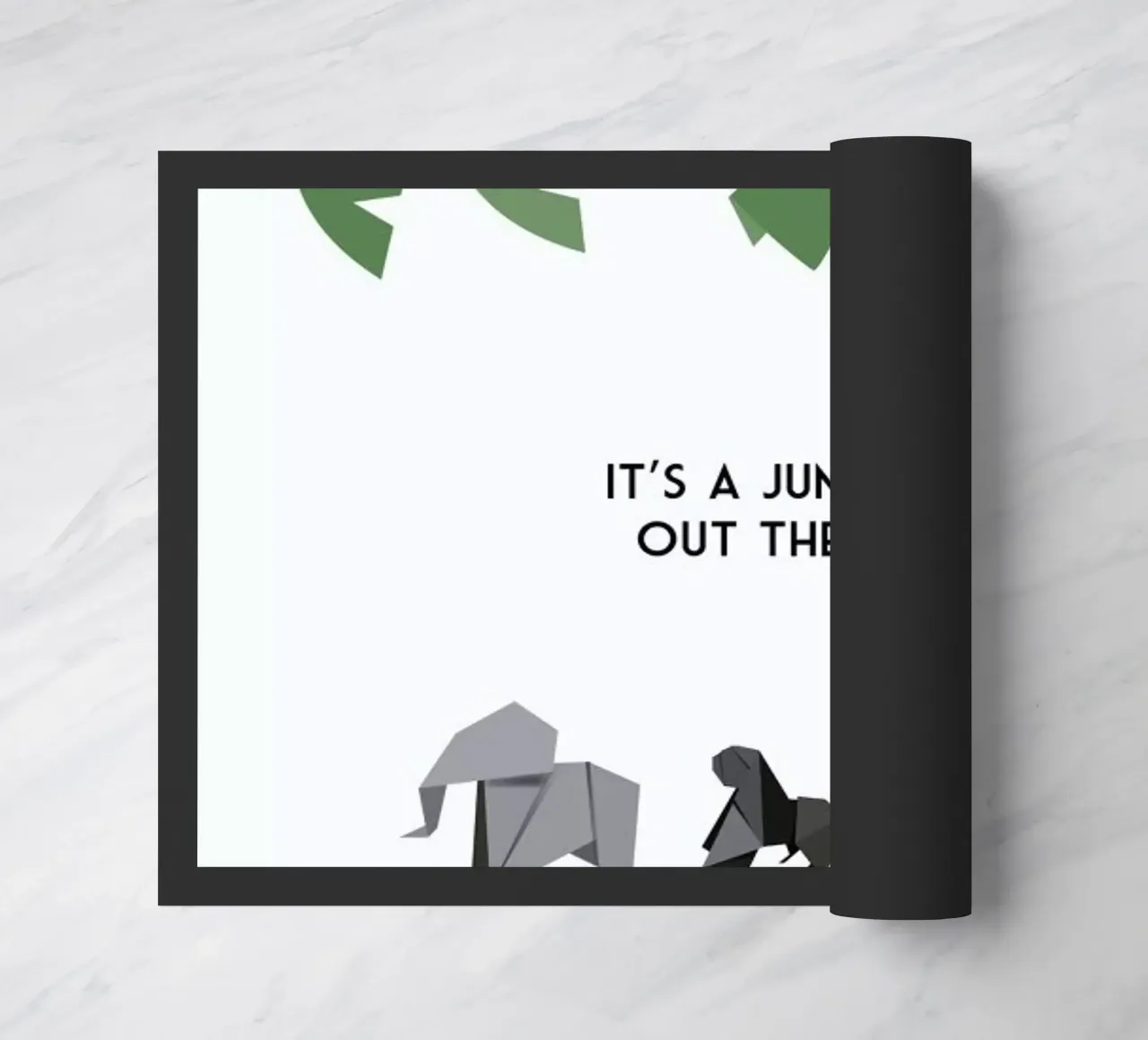 Jungle Fußmatte von Trabolt Design