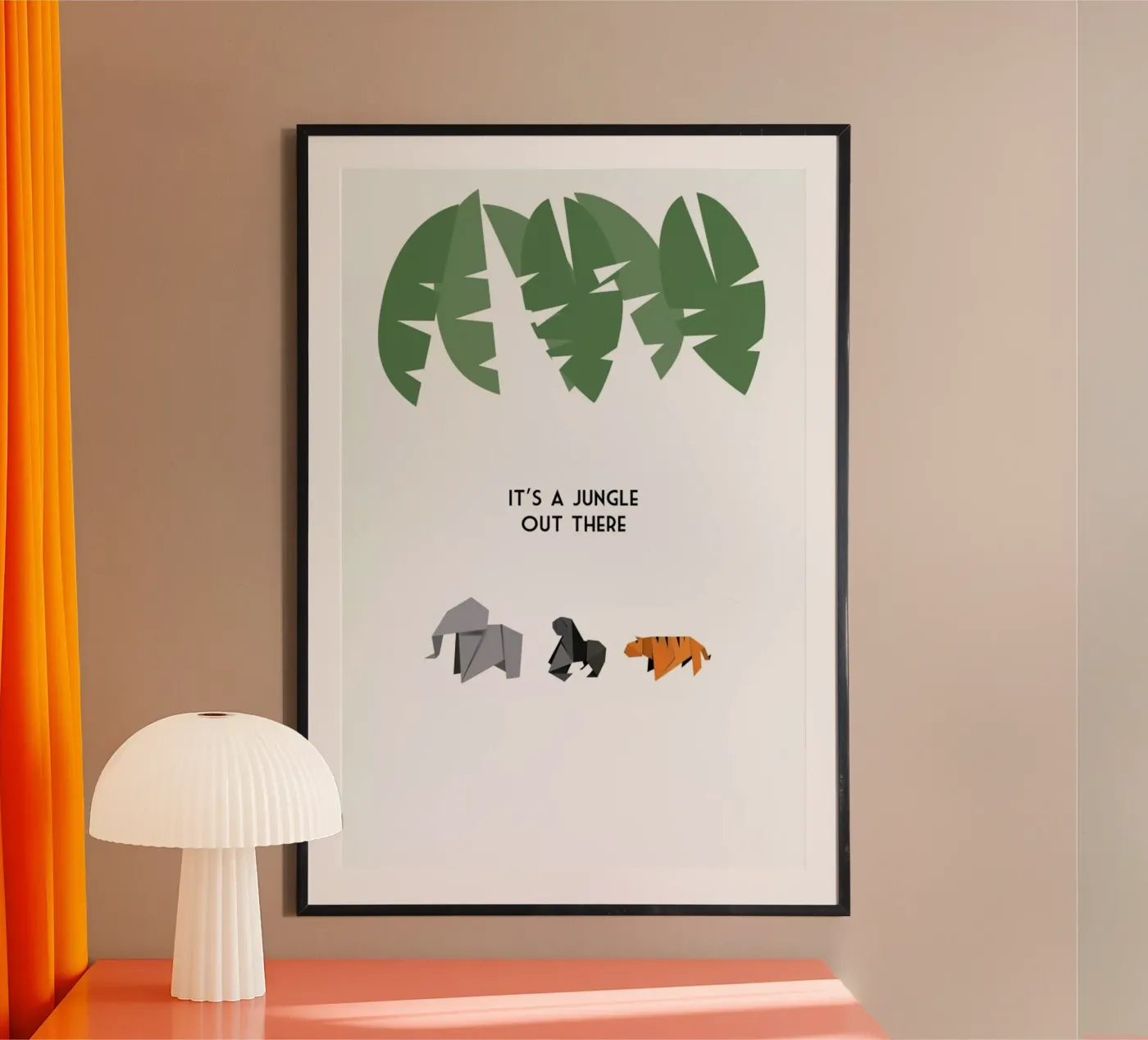 Jungle poster van Trabolt Design
