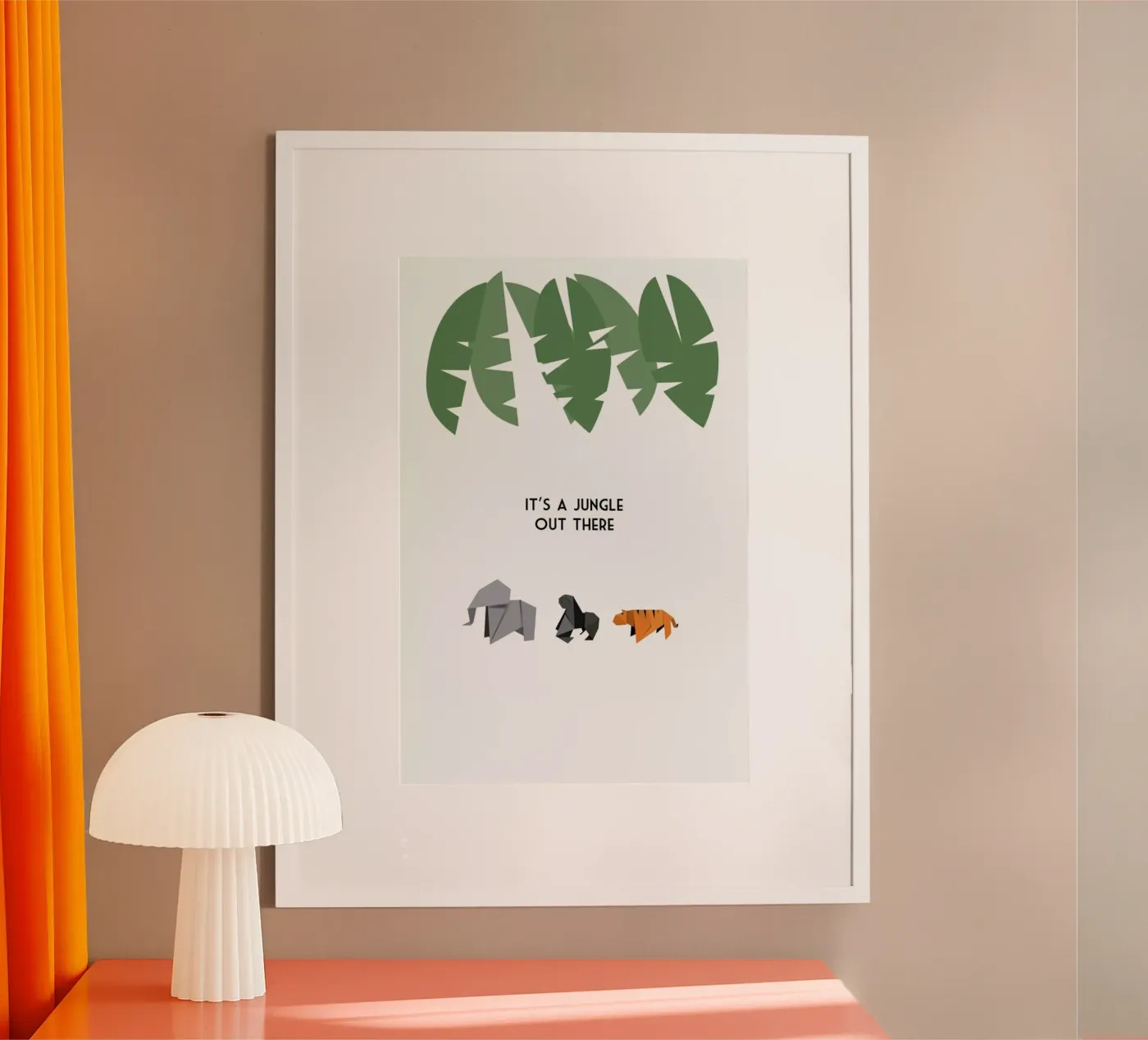 Jungle poster van Trabolt Design