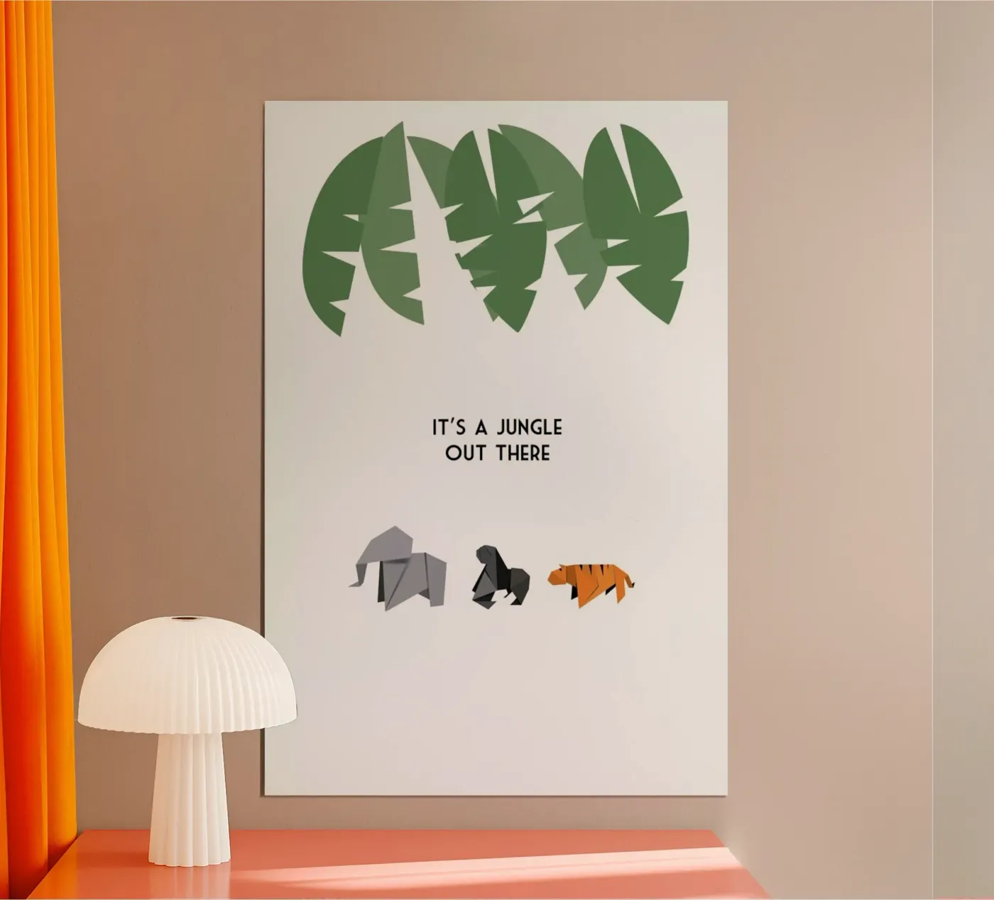 Jungle poster van Trabolt Design