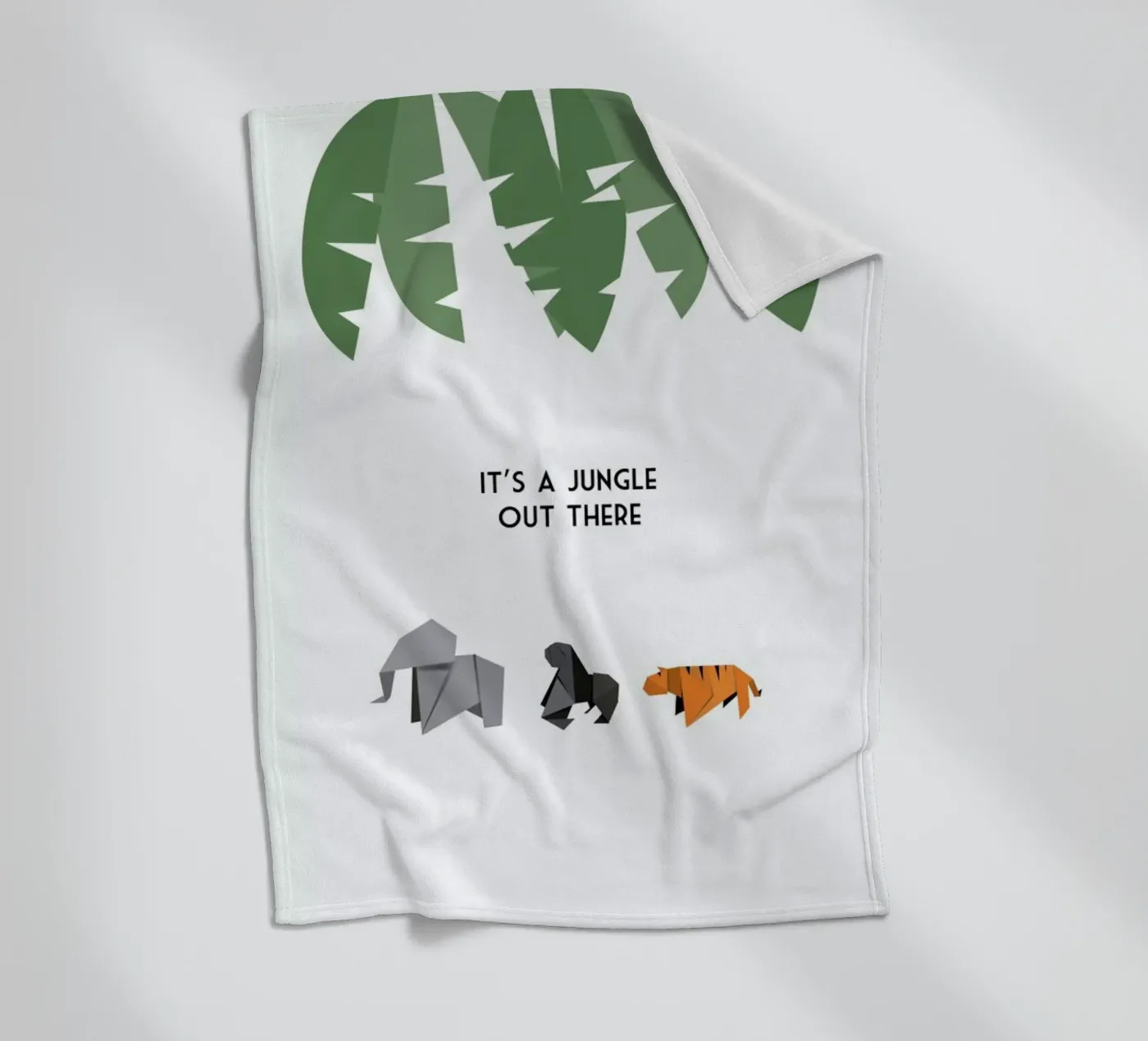Jungle fleecedeken van Trabolt Design