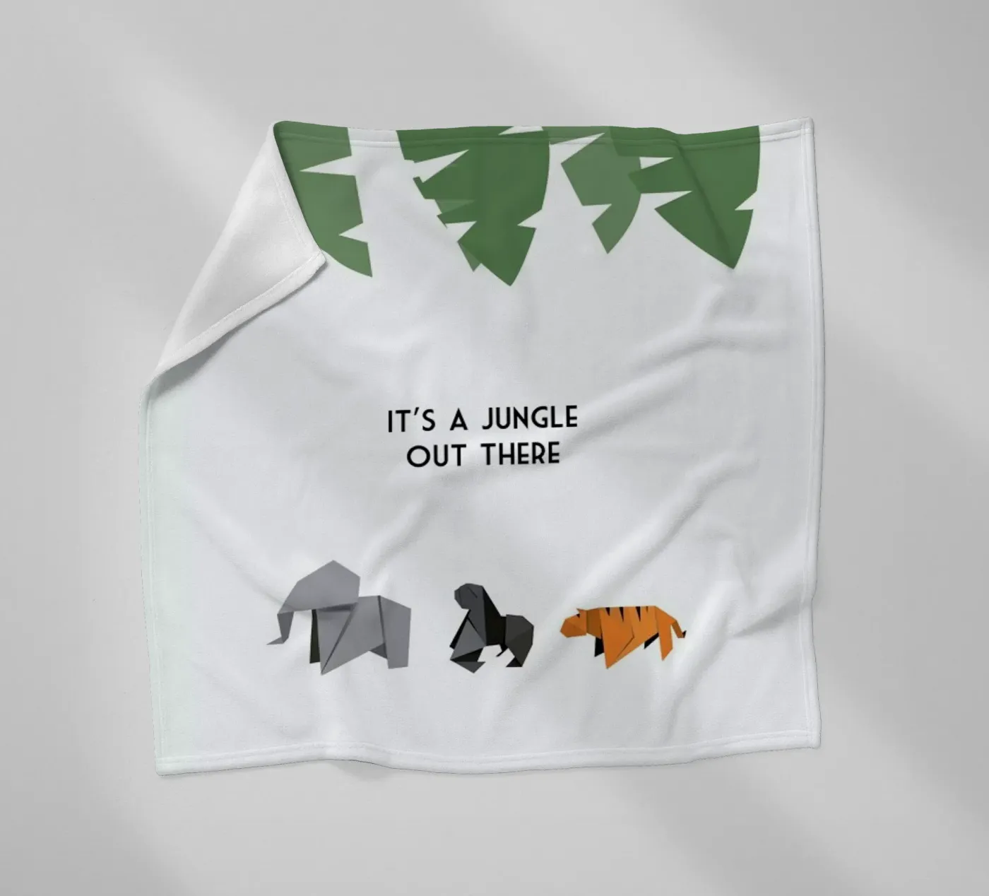 Jungle Fleecedecke von Trabolt Design