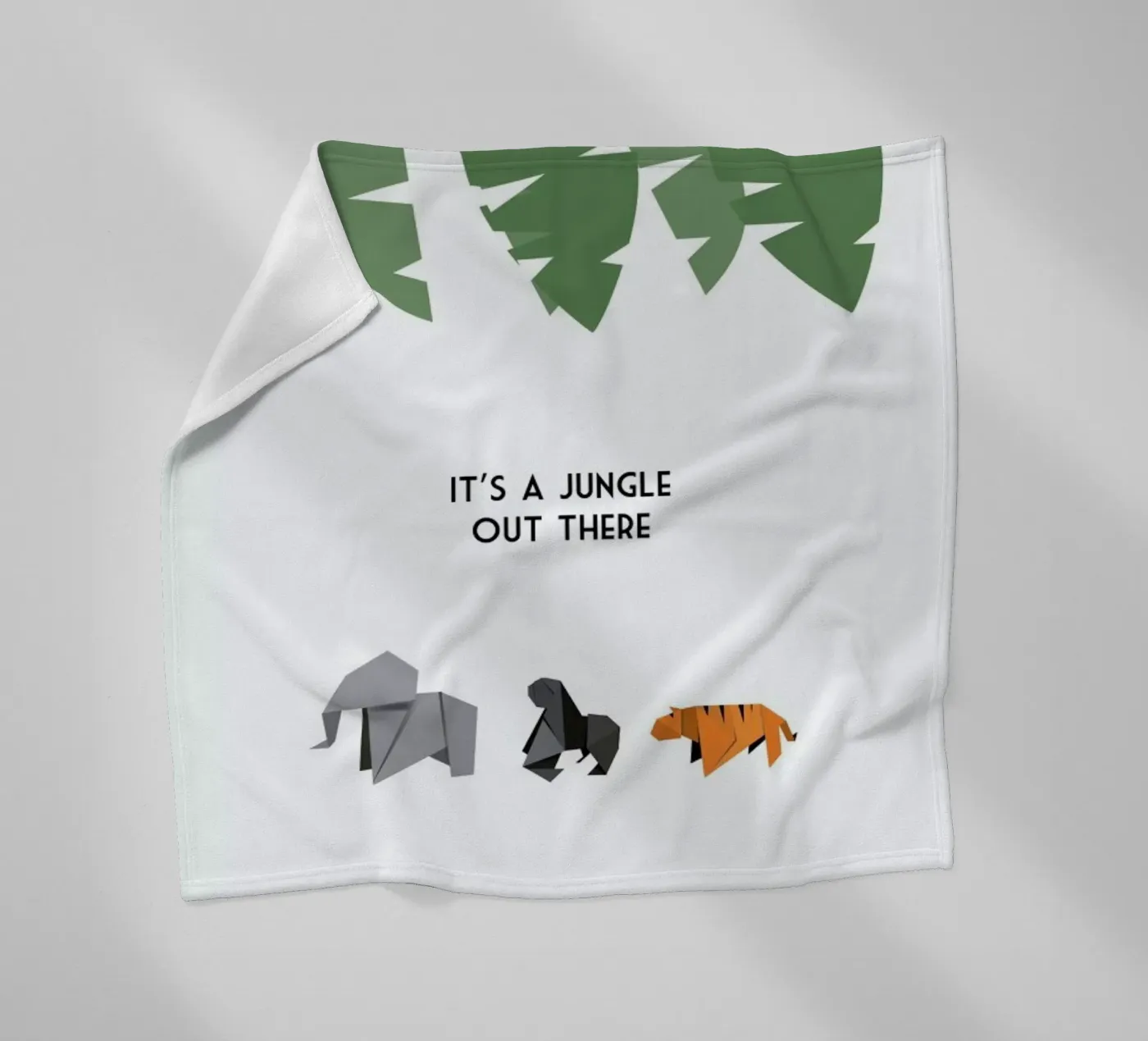 Jungle fleecedeken van Trabolt Design
