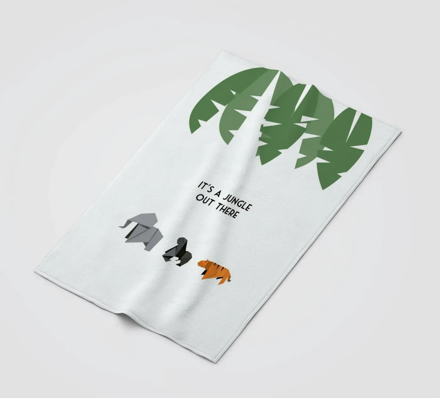Jungle Fleecedecke von Trabolt Design