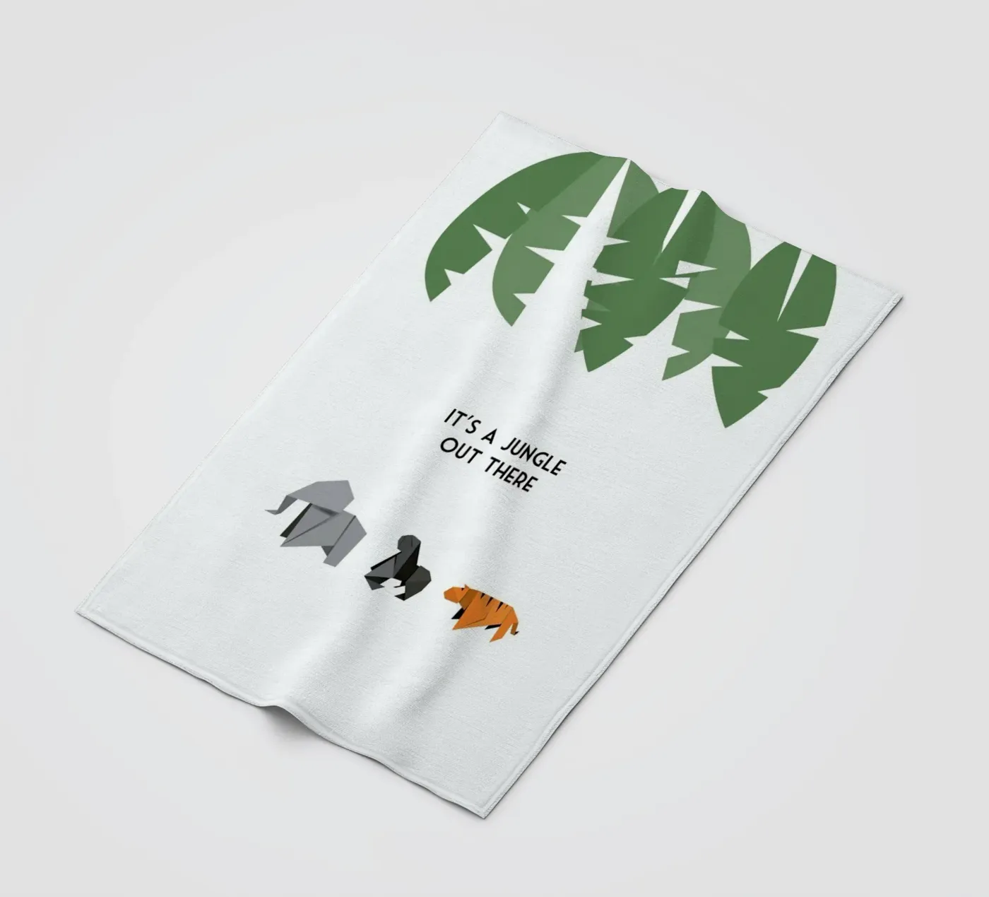 Jungle fleecedeken van Trabolt Design
