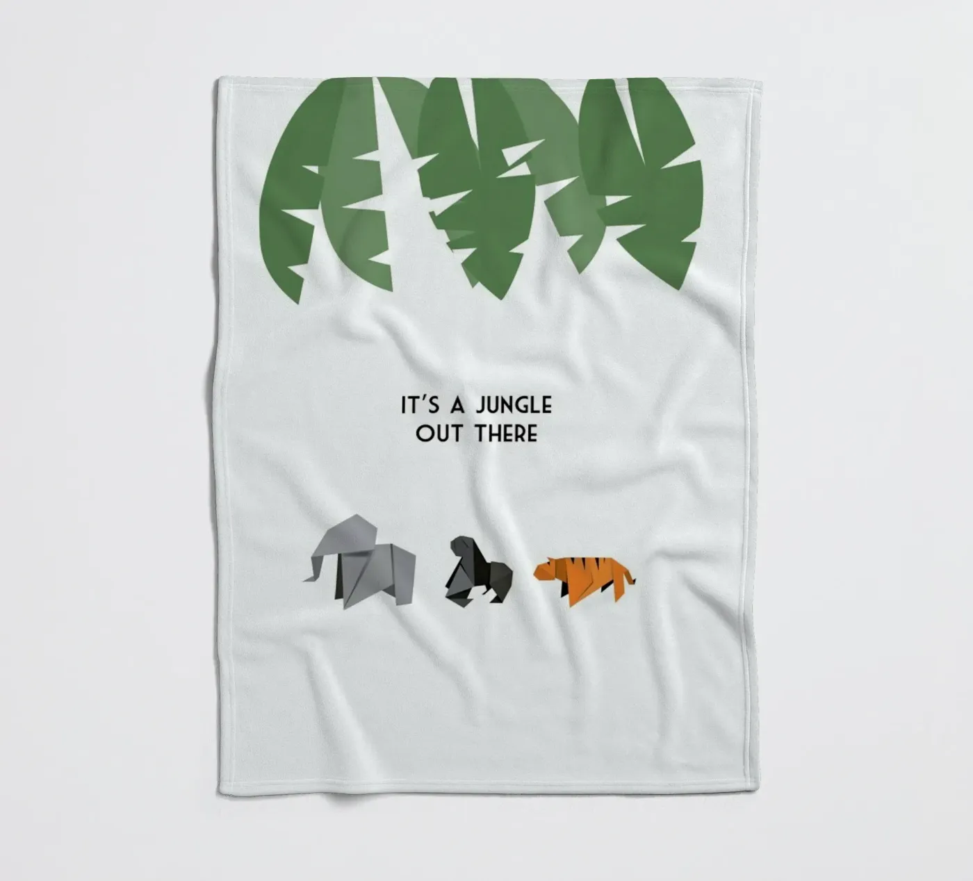 Jungle Fleecedecke von Trabolt Design